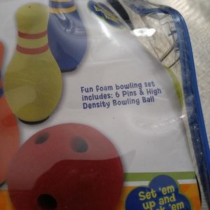 kidoozie six pin bowling set